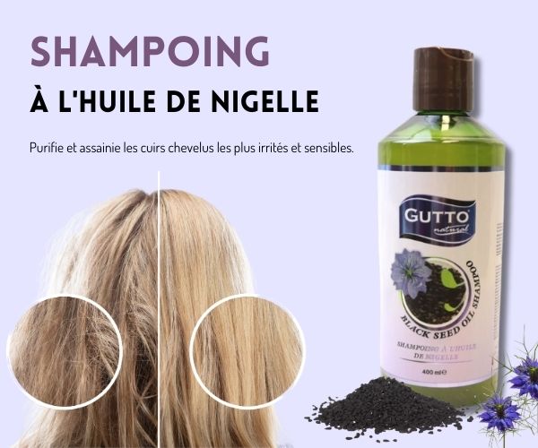 Shampoing à la nigelle