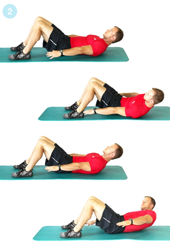 Fitness toucher de talon abdos obliques renforcement musculaire